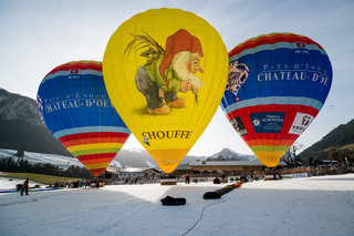 Premier week-end réussi pour le Festival International de Ballons de Château-d’Oex